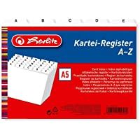 Herlitz - Índice A-Z (A5)- color blanco